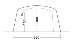 Outwell Birchdale 6PA Tent (2022) -Outdoor Camping Store 111184 birchdale 6pa drawing other4