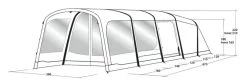Outwell Birchdale 6PA Tent (2022) -Outdoor Camping Store 111184 birchdale 6pa drawing perspective2