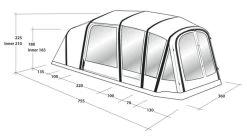 Outwell Jacksondale 5PA Tent (2022) 25 Outwell Jacksondale 5PA Tent (2022) -Outdoor Camping Store 111269 jacksondale 5pa drawing perspective2
