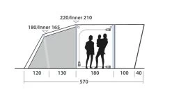 Outwell Springville 4SA Tent (2023) -Outdoor Camping Store 111275 springville 4sa drawing other4