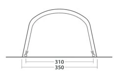 Outwell Springville 5SA Tent (2023) 21 Outwell Springville 5SA Tent (2023) -Outdoor Camping Store 111276 springville 5sa drawing other5