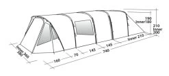 Easy Camp Palmdale 800 Lux Tent (2023) 13 Easy Camp Palmdale 800 Lux Tent (2023) -Outdoor Camping Store 120450 palmdale 800 lux drawing perspective2
