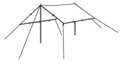Robens Tarp 3m*3m 7 Robens Tarp 3m*3m -Outdoor Camping Store 130232 tarp 4 x 4 m drawing perspective 2 2