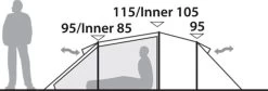 Robens Voyager 3EX Tent (2022) -Outdoor Camping Store 130264 voyager 3ex drawing other4