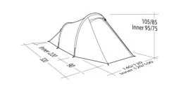 Robens Arch 2 Tent (2023) 16 Robens Arch 2 Tent (2023) -Outdoor Camping Store 130274 arch 2 drawing perspective23 1