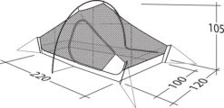 Robens Chaser 3XE Tent (2022) 26 Robens Chaser 3XE Tent (2022) -Outdoor Camping Store 130317 chaser 3xe drawing other4