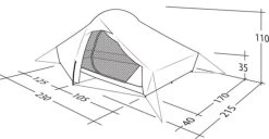 Robens Chaser 3XE Tent (2022) 28 Robens Chaser 3XE Tent (2022) -Outdoor Camping Store 130317 chaser 3xe drawing perspective2