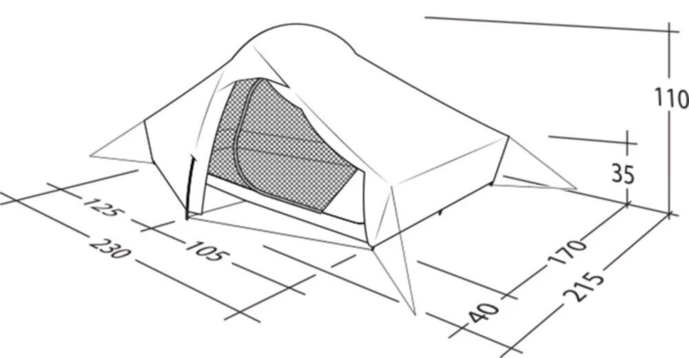 Robens Chaser 3XE Tent (2022) 9 Robens Chaser 3XE Tent (2022) - Image 7