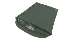 Outwell Camper Lux Double Sleeping Bag - Forest Green (2023)