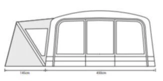 Outdoor Revolution Airedale 7.0SE Tent Bundle (2023) 6 Outdoor Revolution Airedale 7.0SE Tent Bundle (2023) - Image 4