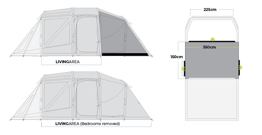 Zempire Aero TL Pro TC Tent (2022) 11 Zempire Aero TL Pro TC Tent (2022) - Image 9