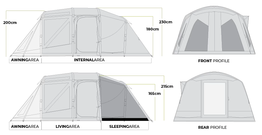 Zempire Aero TL Pro TC Tent (2022) 10 Zempire Aero TL Pro TC Tent (2022) - Image 8