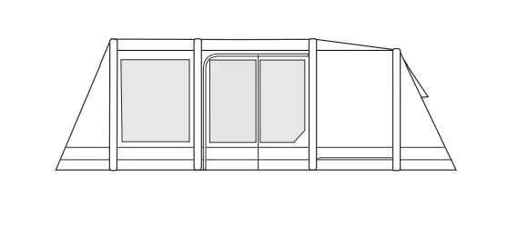 Outdoor Revolution Airedale 5.0s Tent (2022) 7 Outdoor Revolution Airedale 5.0s Tent (2022) - Image 5