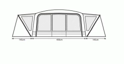 Outdoor Revolution Airedale 9.0DSE Tent (2022) 18 Outdoor Revolution Airedale 9.0DSE Tent (2022) -Outdoor Camping Store airedale 9se 2
