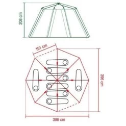 Coleman Cortes Octagon 8 Tent 18 Coleman Cortes Octagon 8 Tent -Outdoor Camping Store cortes octagon 1