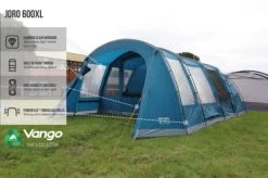 Vango Joro Poled 600XL Tent (2022) 23 Vango Joro Poled 600XL Tent (2022) -Outdoor Camping Store earth collection poled infographics call outs4