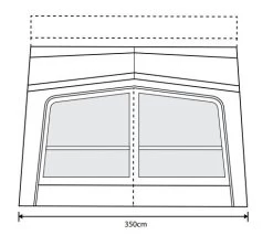 Outdoor Revolution Esprit Pro X 350M Awning (220-290cm) -Outdoor Camping Store esprit 350 x fl2