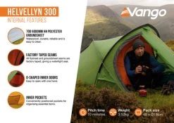Vango Helvellyn 300 Tent (2022) 14 Vango Helvellyn 300 Tent (2022) -Outdoor Camping Store helvellyn 3002