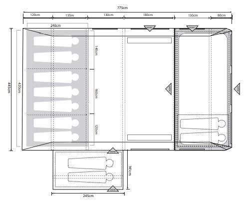 Outdoor Revolution Kalahari PC 7.0SE Tent Bundle (2023) 9 Outdoor Revolution Kalahari PC 7.0SE Tent Bundle (2023) - Image 7