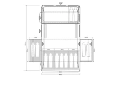 Outdoor Revolution Kalahari PC 9.0DSE Tent (2022) 14 Outdoor Revolution Kalahari PC 9.0DSE Tent (2022) -Outdoor Camping Store kalahari 9.0 dse fl 1