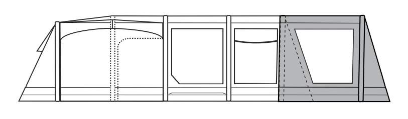 Outdoor Revolution Kalahari PC 9.0 DSE Front Porch Extension (2023) 6 Outdoor Revolution Kalahari PC 9.0 DSE Front Porch Extension (2023) - Image 4