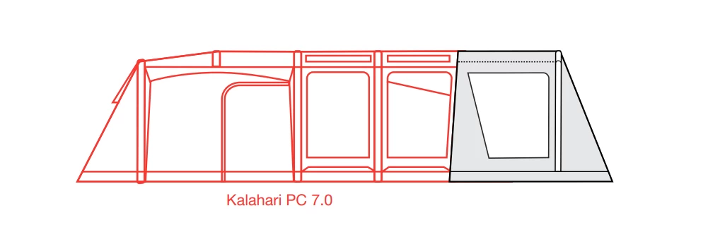 Outdoor Revolution Kalahari PC Front Air Canopy 6 Outdoor Revolution Kalahari PC Front Air Canopy - Image 4