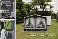 Vango Airbeam Vango Riviera Air 330 Elements ProShield Caravan Awning (2023) 16 Vango Airbeam Vango Riviera Air 330 Elements ProShield Caravan Awning (2023) -Outdoor Camping Store riviera air 330 eps