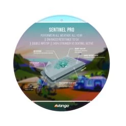 Vango Airbeam Vango Galli III Low Airaway Awning (2022) -Outdoor Camping Store sentinel pro v