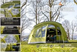 Vango Stargrove II 600xl Poled Tent (2022) 22 Vango Stargrove II 600xl Poled Tent (2022) -Outdoor Camping Store stargrove ii 600xl low res