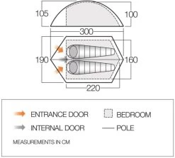 Vango Blade 200 Tent (2022) -Outdoor Camping Store vango 2019 tents floorplan blade pro 200