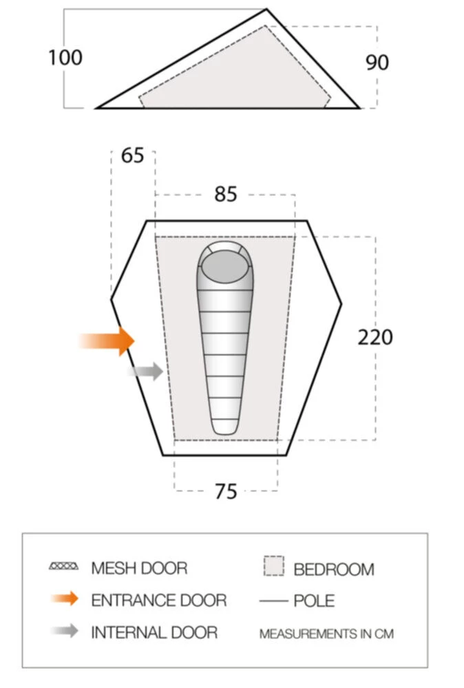 Vango Heddon 100 Tent (2022) 5 Vango Heddon 100 Tent (2022) - Image 3